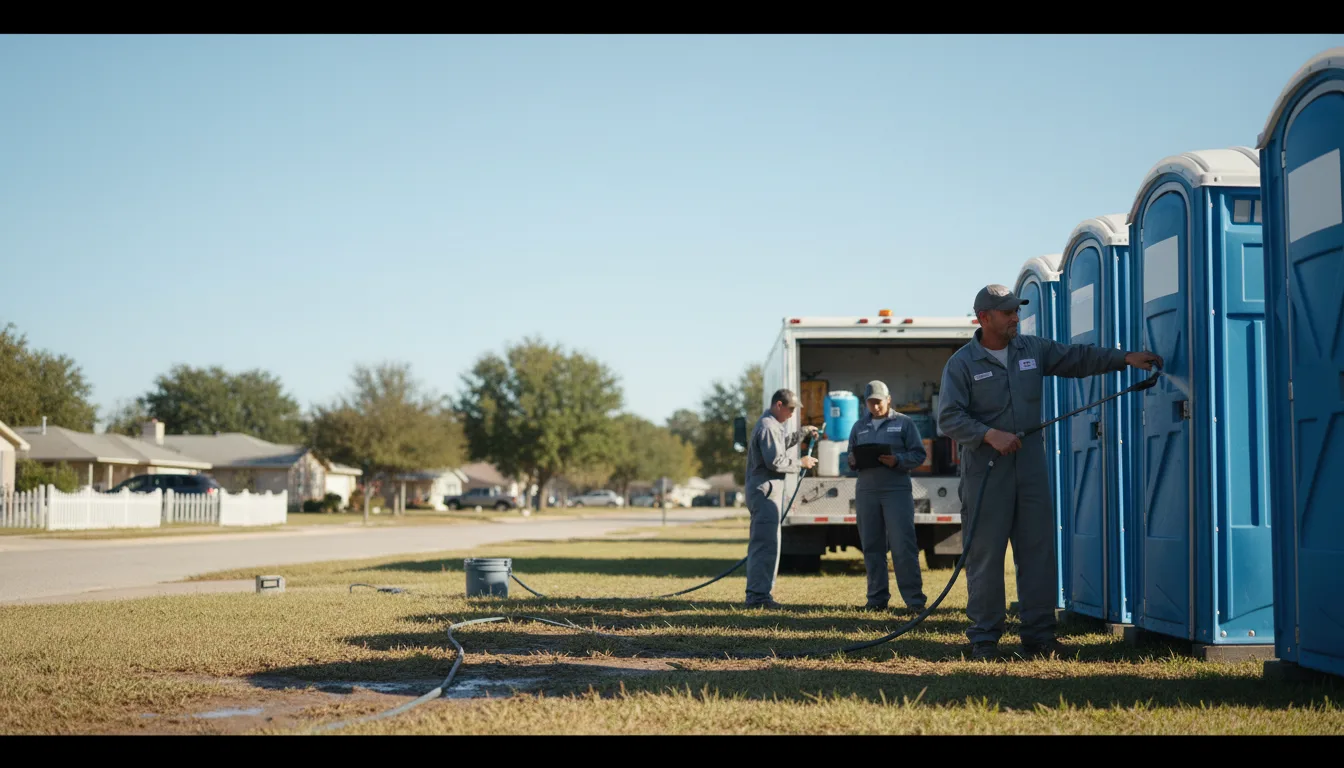 Long-Term Portable Toilet Rental in Half Way, MO near me